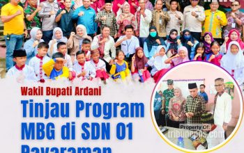 Wabup Ardani Tinjau Program MBG di SDN 01 Payaraman