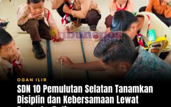 SDN 10 Pemulutan Selatan Tanamkan Disiplin dan Kebersamaan Lewat Pramuka Rutin