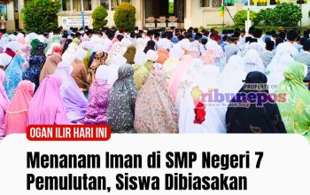 Menanam Iman di SMPN 7 Pemulutan, Siswa Dibiasakan Dhuha dan Tadarus