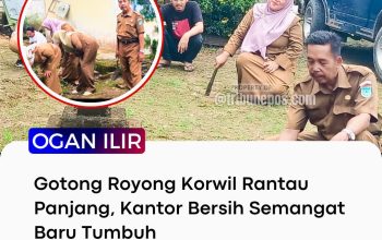 Gotong Royong Korwil Rantau Panjang, Kantor Bersih Semangat Baru Tumbuh