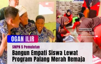 SMPN 5 Pemulutan Bangun Empati Siswa Lewat Palang Merah Remaja