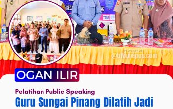 Pelatihan Public Speaking, Guru Sungai Pinang Dilatih Jadi Orator Pendidikan Inspiratif