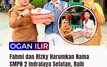 Fahmi dan Rizky Harumkan Nama SMPN 2 Indralaya Selatan, Raih Juara 2 GSI Tingkat Provinsi