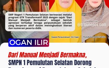 Dari Manual Menjadi Bermakna, SMPN 1 Pemulutan Selatan Dorong Transformasi Perpustakaan Sekolah