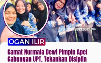 Camat Nurmala Dewi Pimpin Apel Gabungan UPT, Tekankan Disiplin ASN dan Sinergi Lintas Instansi