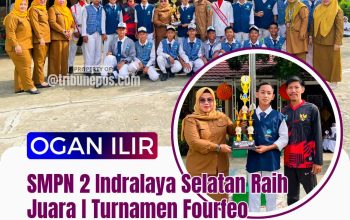 SMPN 2 Indralaya Selatan Raih Juara I Turnamen Fourfeo Football 2025