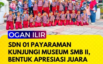 SDN 01 Payaraman Kunjungi Museum SMB II, Bentuk Apresiasi Juara Gerak Jalan