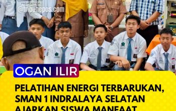 Pelatihan Energi Terbarukan, SMAN 1 Indralaya Selatan Ajarkan Siswa Manfaat Teknologi Solar Cell