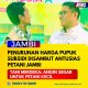 Penurunan Harga Pupuk Subsidi Disambut Antusias Petani Jambi, Tani Merdeka: Angin Segar untuk Petani Kecil