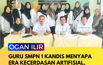 Guru SMPN 1 Kandis Menyapa Era Kecerdasan Artifisial, Dilatih Kuasai AI dan Koding