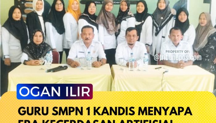 Guru SMPN 1 Kandis Menyapa Era Kecerdasan Artifisial, Dilatih Kuasai AI dan Koding