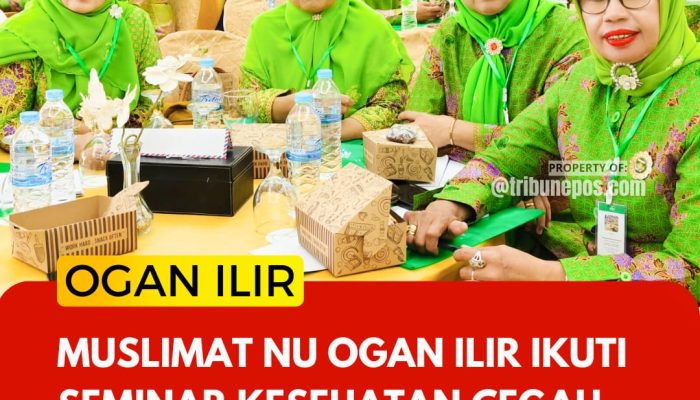 Muslimat NU Ogan Ilir Ikuti Seminar Kesehatan Cegah Stunting di Palembang