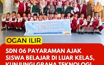 SDN 06 Payaraman Ajak Siswa Belajar di Luar Kelas, Kunjungi Graha Teknologi Sriwijaya dan Coba LRT