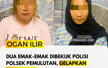 Dua Emak-emak Dibekuk Polisi Polsek Pemulutan, Gelapkan Rp1,5 Miliar dari Toko Sembako