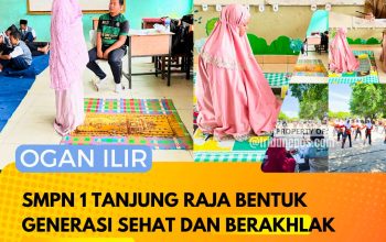 SMPN 1 Tanjung Raja Bentuk Generasi Sehat dan Berakhlak Lewat Kegiatan Kokurikuler