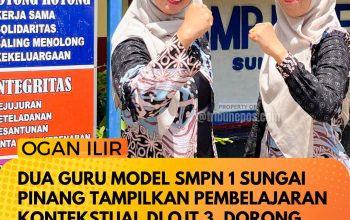 Dua Guru Model SMPN 1 Sungai Pinang Tampilkan Pembelajaran Kontekstual di OJT 3, Dorong Sekolah Hijau dan Bersih
