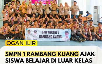 SMPN 1 Rambang Kuang Ajak Siswa Belajar di Luar Kelas Lewat Field Trip Edukatif, Kunjungi Graha Teknologi Sriwijaya