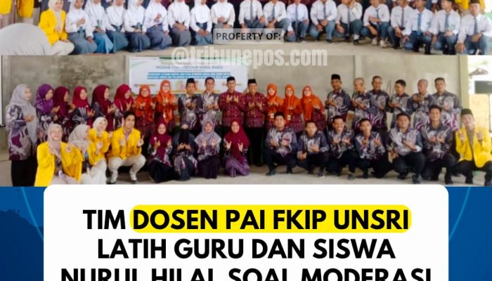 Tim Dosen PAI FKIP Unsri Latih Guru dan Siswa Nurul Hilal soal Moderasi dan Etika Bermedia