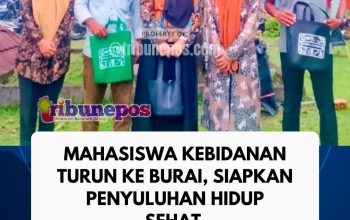 Mahasiswa Kebidanan Turun ke Burai, Siapkan Penyuluhan Hidup Sehat