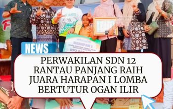 Perwakilan SDN 12 Rantau Panjang Raih Juara Harapan I Lomba Bertutur Ogan Ilir