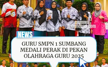 Guru SMPN 1 Rambang Kuang Sumbang Medali Perak pada Pekan Olahraga HGN 2025