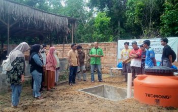 Mahasiswa UNSRI Kembangkan Biogas dari Kotoran Sapi di Desa Burai