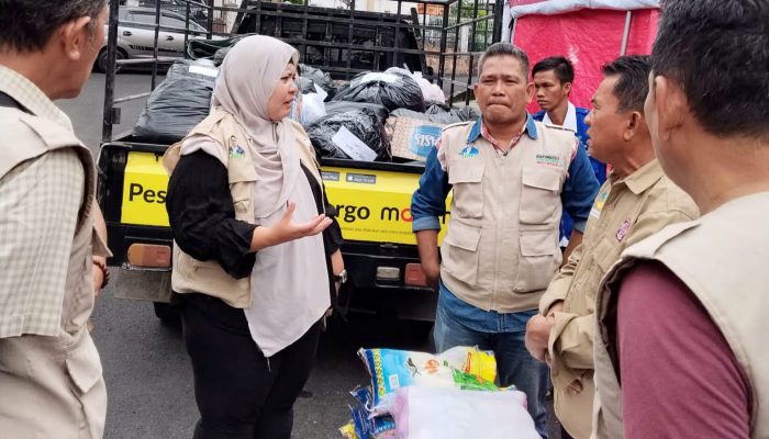 Peduli Korban Bencana Sumatera, TMI Sumsel Titipkan Bantuan ke Dinsos Provinsi Sumsel
