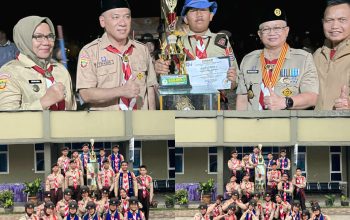 SMPN 1 Indralaya Kembali Raih Juara Umum Panca Lomba Pramuka Kwarcab Ogan Ilir 2025