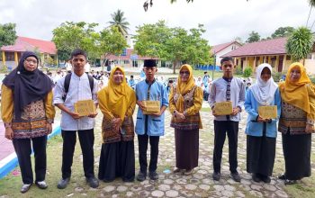 Clasmeeting Usai, SMPN 3 Tanjung Raja Apresiasi Prestasi Siswa