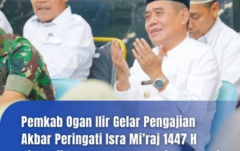 Wabup Ardani Hadiri Pengajian Akbar Peringati Isra Mi’raj 1447 H di Masjid Agung An Nur Tanjung Senai