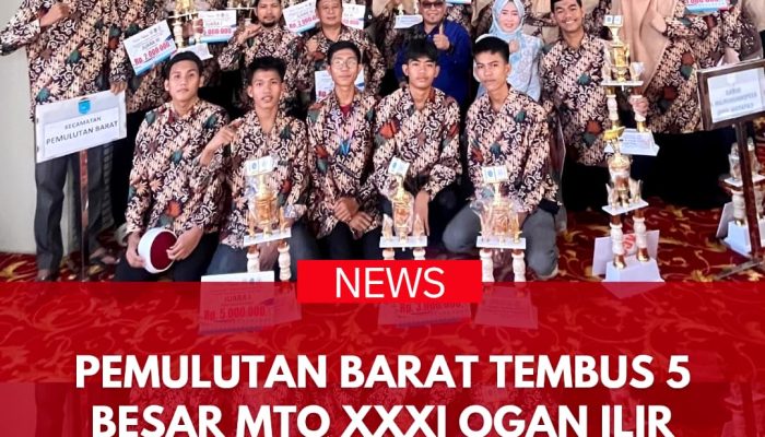 Pemulutan Barat Tembus 5 Besar MTQ XXXI Ogan Ilir, Aswan Targetkan Juara Umum 2027