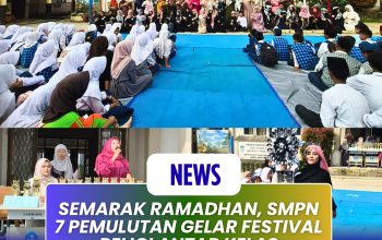 Semarak Ramadhan, SMPN 7 Pemulutan Gelar Festival Religi Antar Kelas