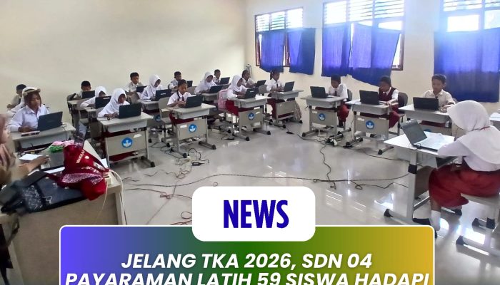 Jelang TKA 2026, SDN 04 Payaraman Latih 59 Siswa Hadapi Ujian Berbasis Chromebook