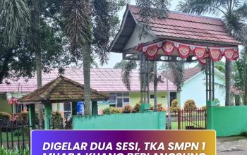 Digelar Dua Sesi, TKA SMPN 1 Muara Kuang Berlangsung Tertib