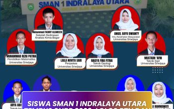 Siswa SMAN 1 Indralaya Utara Tembus SNBP 2026, Lolos PTN dan Sekolah Kedinasan Favorit