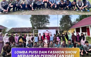 Lomba Puisi dan Fashion Show Meriahkan Peringatan Hari Kartini di SMPN 4 Indralaya Utara