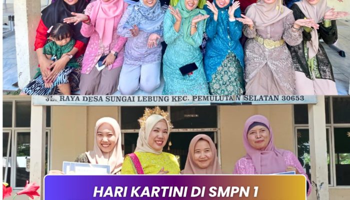 Hari Kartini di SMPN 1 Pemulutan Selatan: Kinerja Dihargai, Kreativitas Dirayakan