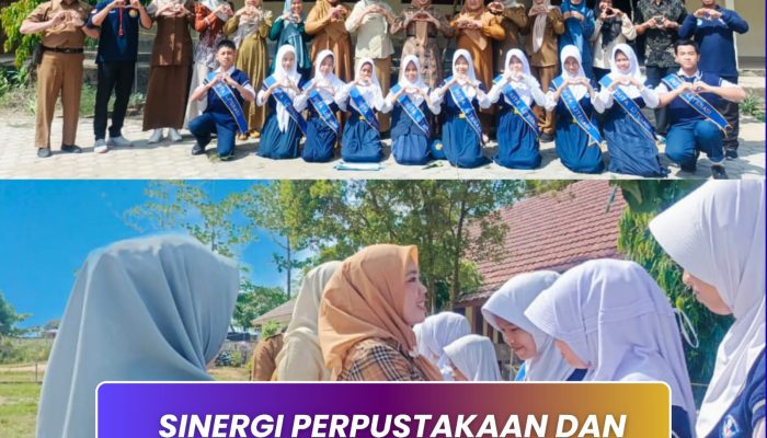 Sinergi Perpustakaan dan Kesiswaan, SMPN 1 Pemulutan Selatan Kukuhkan Duta Literasi